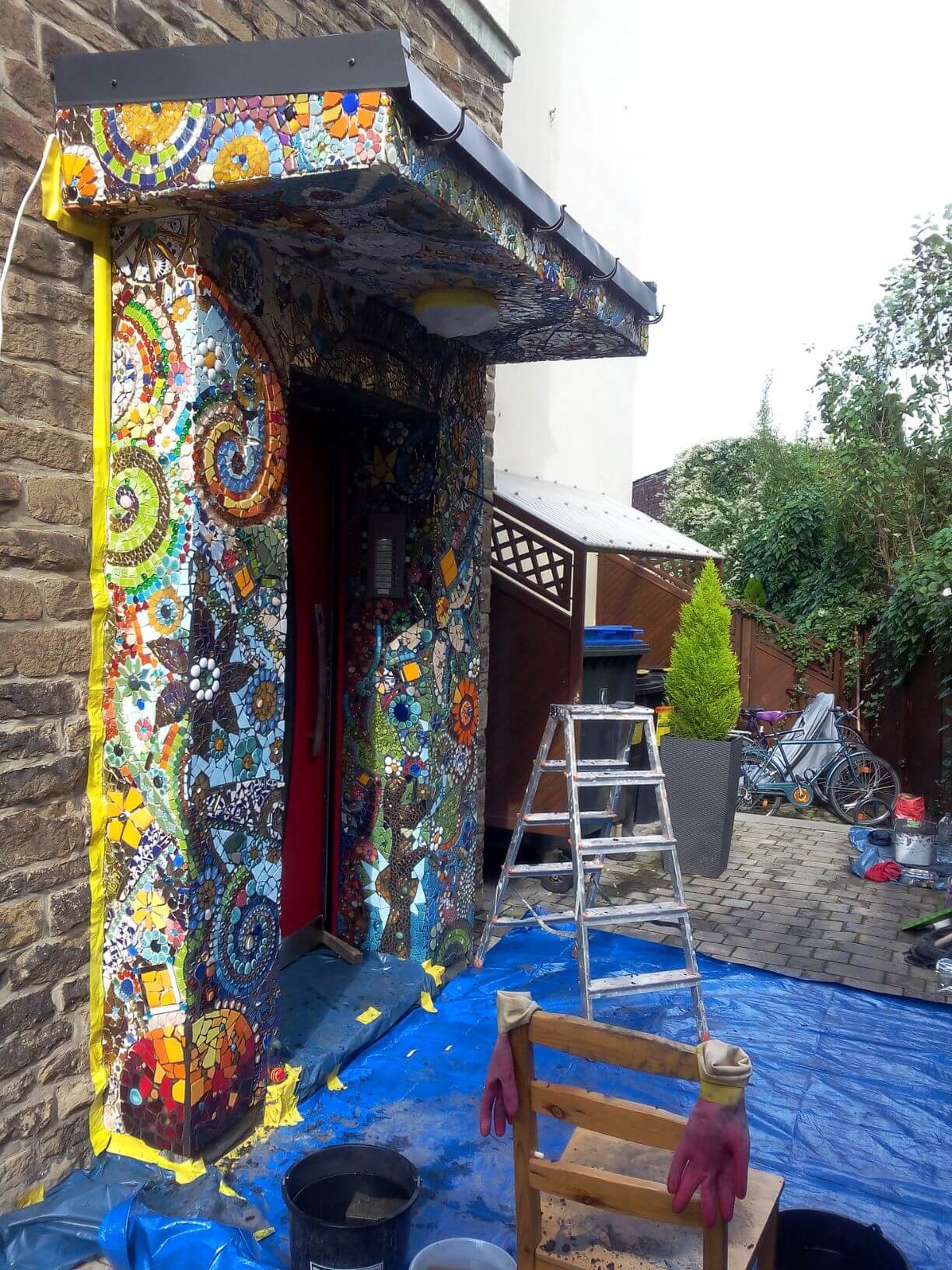 Anne Boddin Mosaike Arbeitsprozess (1)